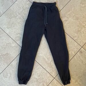 Belen Black Drawstring Sweatpants